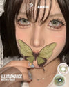 Illusion Duck Butterfly🦋Green Colored Contacts 6months Wear 1pc