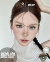 Recolook Aurora Canyon Green Colored Contacts Daily Wear/10pcs