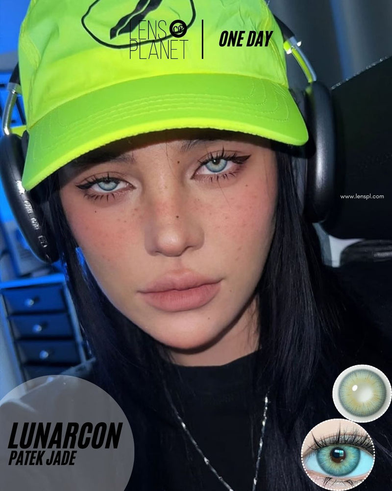 Lunarcon Patek Jade Colored Contacts Daily Wear/10pcs