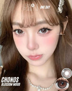 Chonos Blossom Mood Brown Colored Contacts Daily Wear/10pcs