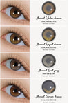 URIA i-DOL Yurial Water Brown Contacts Yearly Wear 1pcs/box