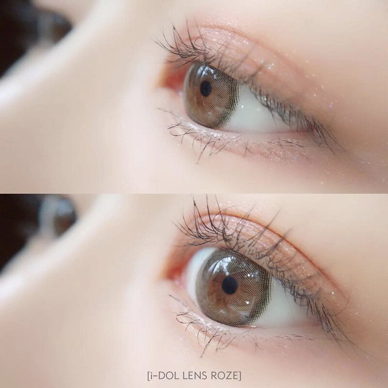 I-DOL Canna Roze One Day Nude Brown Coloured Contact Lens 10pcs
