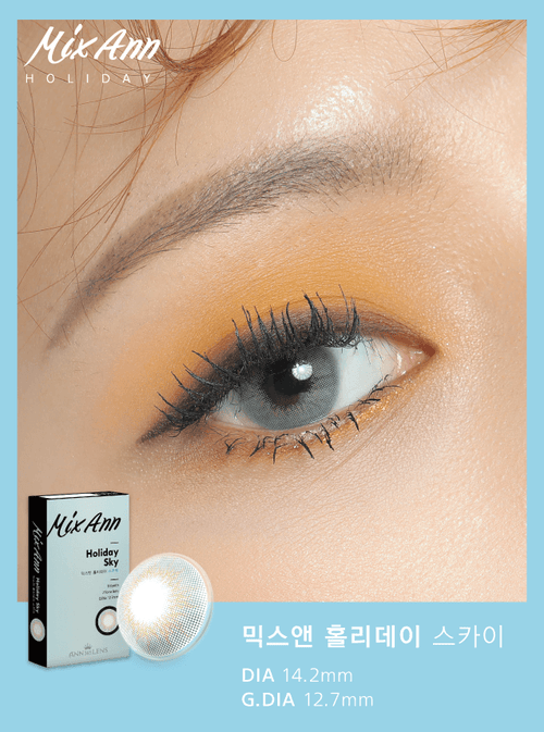 Ann365 Mix Ann Color Holiday Sky Contacts Monthly Wear 2pcs