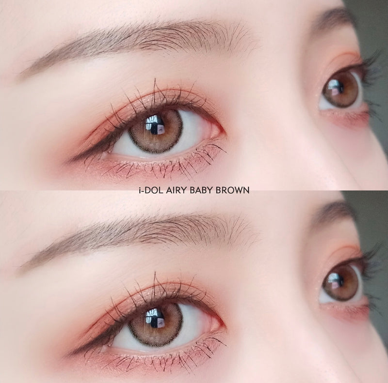 I-DOL Roze Airy Baby Brown Contacts Monthly Wear 1pcs/box