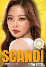 OLens Scandi 1Day Hazel Colored Contacts Daily Wear  20pcs