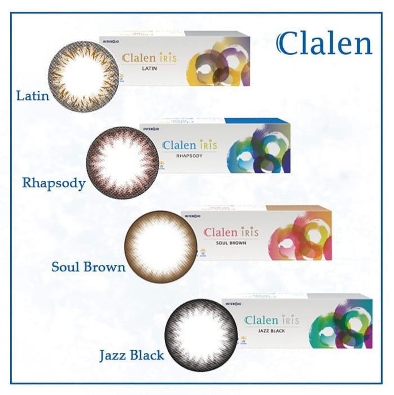 Clalen Iris Latin Brown One Day / 40pcs