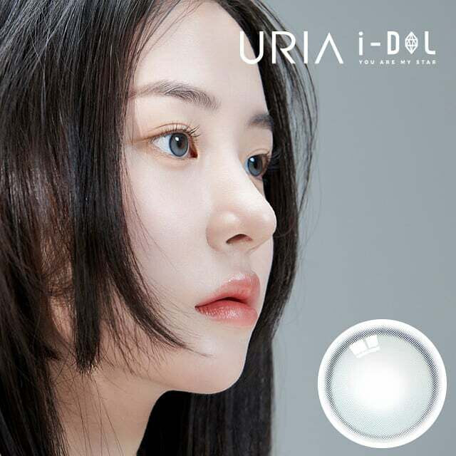 URIA i-DOL Yurial Mul Gray Contacts Yearly Wear 1pcs/box