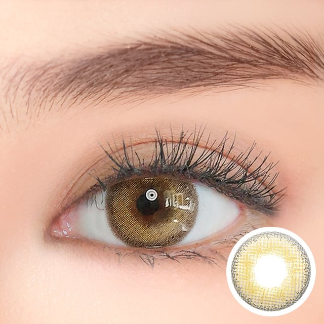LensVery Silhouette One Day Hazel Coloured Contacts I 10pcs/box