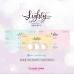 Lenstown Lighly Mellow One Day Pink Colored Contacts Daily Wear 20pcs