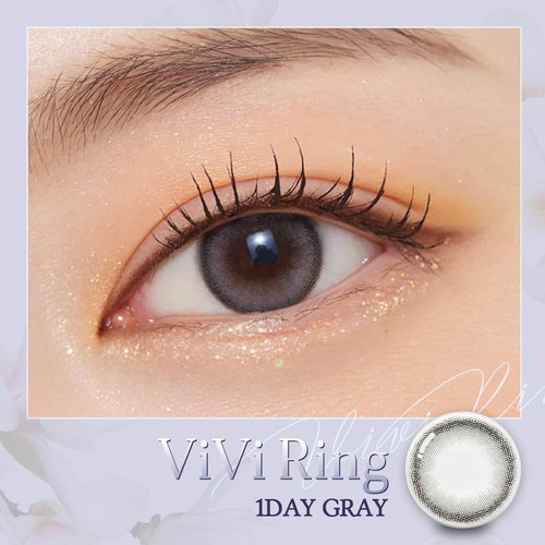 OLens Vivi Ring Gray Colored Contacts 1 Day I 20pcs/box