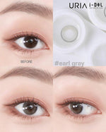 URIA i-DOL Yurial Earl Grey Contacts Yearly Wear 1pcs/box