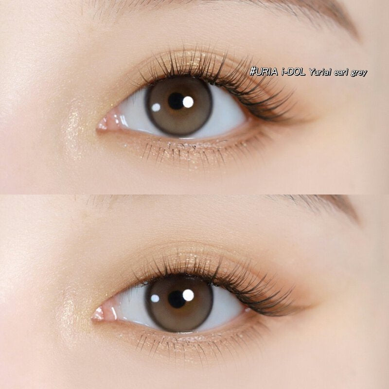 URIA i-DOL Yurial Earl Grey Contacts Yearly Wear 1pcs/box