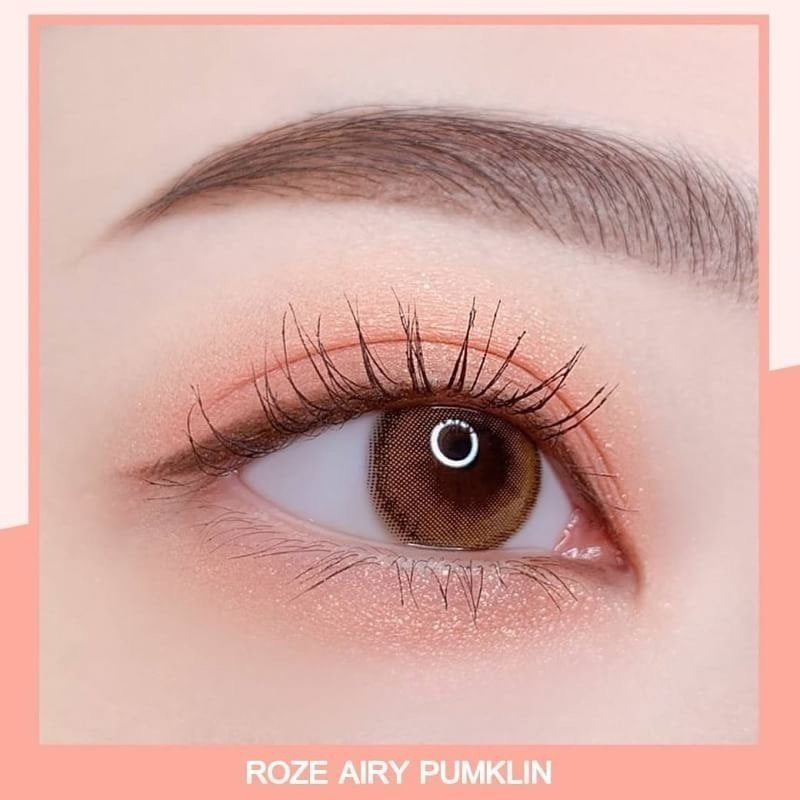 I-DOL Roze Airy Pumpkin Brown Colored Contacts 1month Wear I 1pcs/box