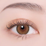 I-DOL Roze Airy Pumpkin Brown Colored Contacts 1month Wear I 1pcs/box