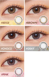 OLens Vivi Ring Gray Colored Contacts 1 Day I 20pcs/box