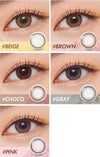 OLens Vivi Ring Pink Colored Contacts 1 Day / 10pcs