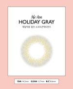 Ann365 Mix Ann Color Holiday Gray Contacts Monthly Wear 2pcs