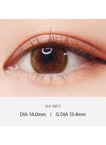 Lens Very Vanity Khaki Colored Contacts 3Months Wear I 1pcs/box
