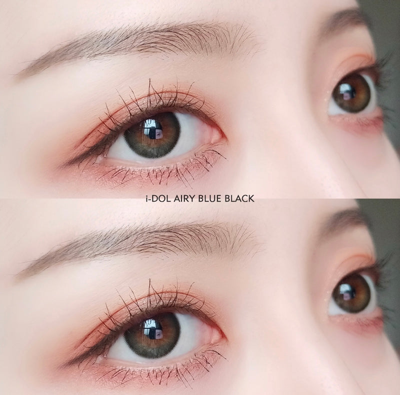 I-DOL Roze Airy Blue Black Colored Contacts 1month Wear I 1pcs/box