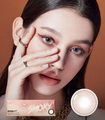 OLens Russian Smoky Brown Colored Contacts 1 Day 10pcs/box