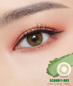 OLens Scandi Olive Colored Contacts 1day (10pcs/Box)