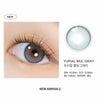 URIA i-DOL Yurial Mul Gray Contacts Yearly Wear 1pcs/box