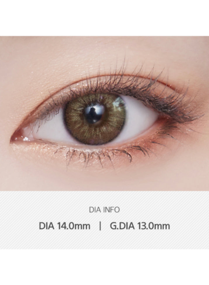Lens Very Very Tok Brown Colored Contacts Monthly Wear I 2pcs/box